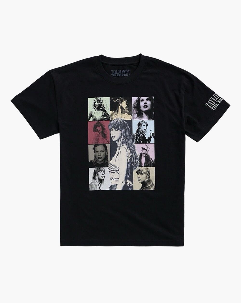 Taylor Swift The Eras Tour Graphic Concert T-Shirt Black 2XL US Tour Dates